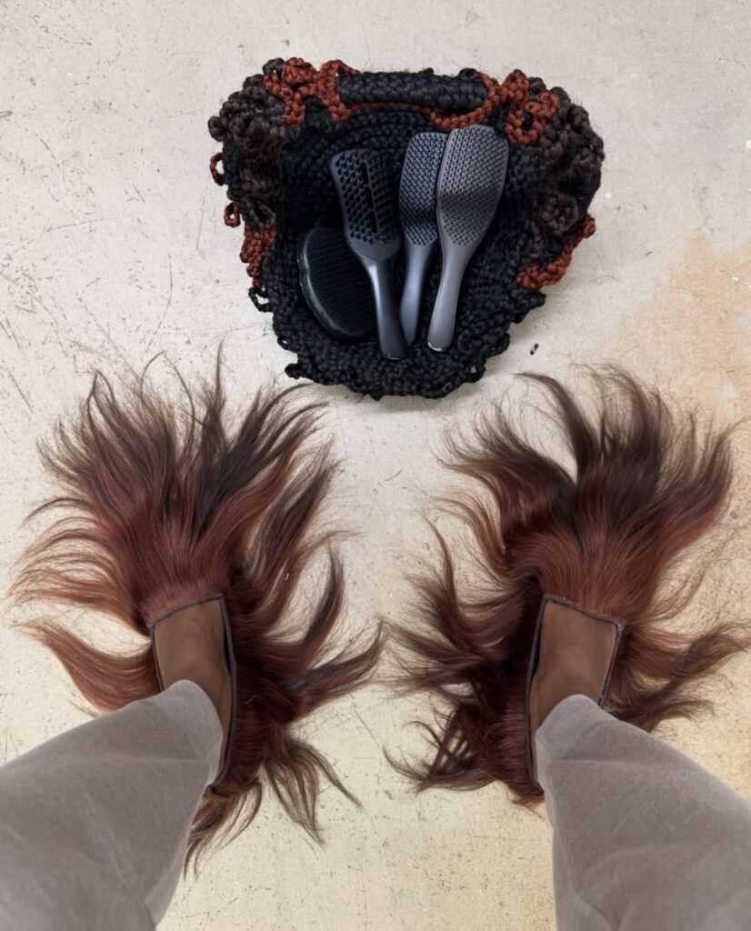 Taiba Akhuetie convierte el cabello en arte