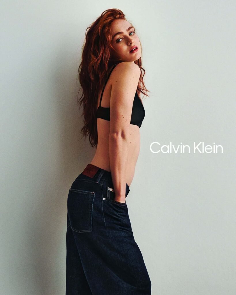 Calvin Klein Sadie Sink gorilaspain magazine fall winter deniom 2026