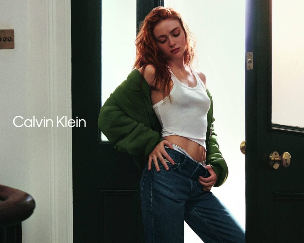Calvin Klein Sadie Sink gorilaspain magazine fall winter deniom 2026