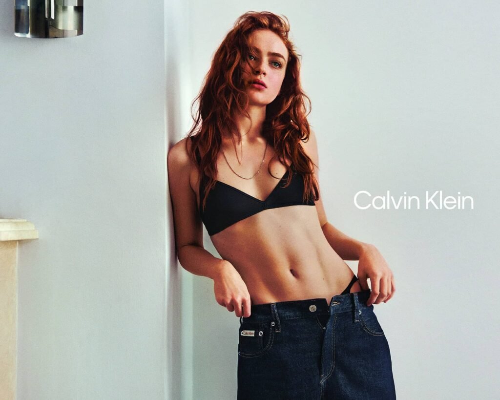 Calvin Klein Sadie Sink gorilaspain magazine fall winter deniom 2026