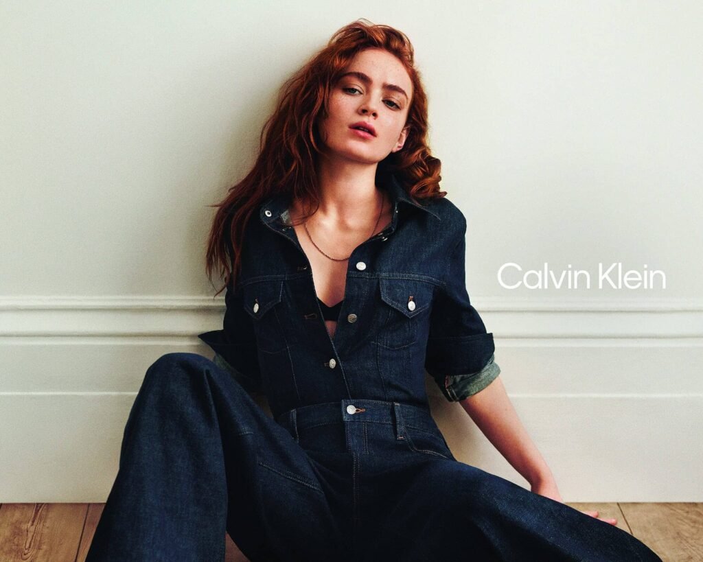 Calvin Klein Sadie Sink gorilaspain magazine fall winter deniom 2026