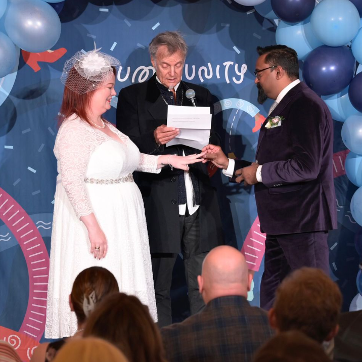 Couple's Love for John Fluevog Shoes Leads to Wedding at Fan Festival