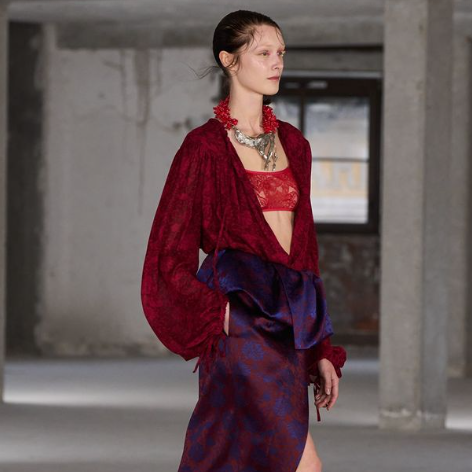 Dries Van Noten's SS25 Collection: A Seamless Blend of Heritage and Innovation