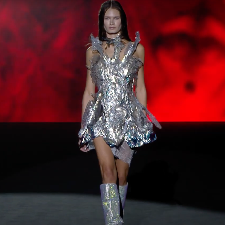 Versace’s Milan Fashion Week Show Celebrates Rebellion and Individuality for Spring-Summer 2025.