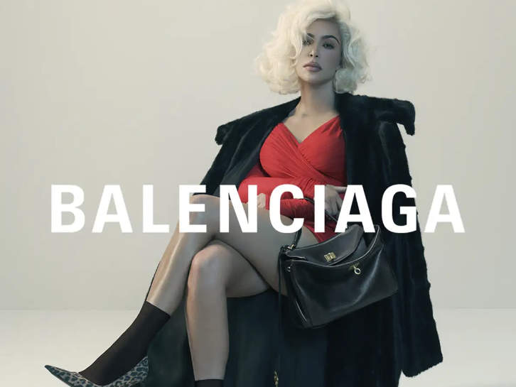 Balenciaga Unveils Timeless Elegance: Huppert, Kardashian, and Watts Star with Rodeo Bag