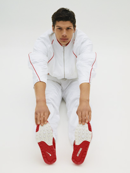 Nike has teamed up once again with Simon Porte Jacquemus for a third collection that blends sportswear innovation with Jacquemus's sophisticated style. Featuring 10 lifestyle pieces including reimagined tracksuits and the striking Nike x Jacquemus Air Max 1, the collaboration continues to redefine the intersection of performance and fashion.